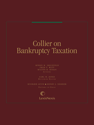 cover image of Collier on Bankruptcy Taxation